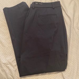 NWT LIVERPOOL The Knit Trouser Stretch Cropped Pants NAVY Women's Size 16W